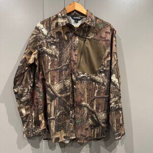 Guide Series Scentcore Men's CamoVented Hunting Shirt Size M Long Sleeve